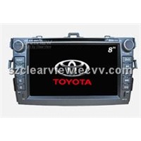 Special OEM Car DVD Player For Toyota Corolla 8.0 Inch