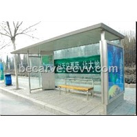 Stainless Steel Bus Shelter-No.1