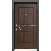 Steel Wood Armored Security Door (TA332)