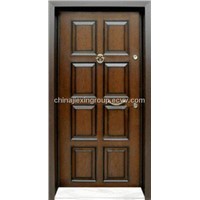 Steel Wooden Armored Security Door (TA327)