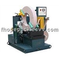 Steel wire coil wrapping machine