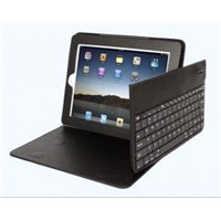 Super slim Bluetooth keyboard case for iPad 2 ID2-5 ABS keyboard with PU case