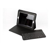 Super slim Bluetooth keyboard case for iPad 2 ID2-5 ABS keyboard with PU case