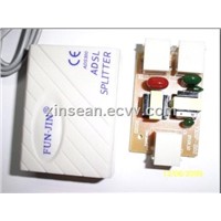 The premise customer equipment lightningproof RJ11 ADSL Splitter