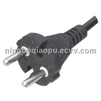 VDE 2 Pins Round Plug|European Style Power Cord|europe plug|European cord|Germany VDE Power Cord