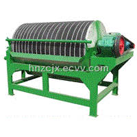 Wet style permanent magnetic separator machine