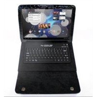 Xoom Bluetooth Keyboard case PU case with clip T10KB