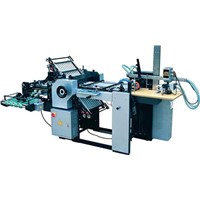 ZXHD490A Combination Folding Machine With Electrical Knife