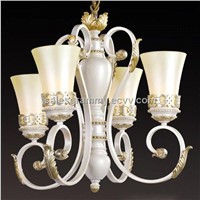chandelier pendant lamp glass lamp residential lamp hotel lighting