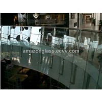 clear curved tempered glass