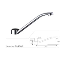 high quality brass kitchen faucet spout(BL-9505)