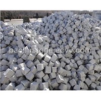 hot sale!!! grey granite cube stone