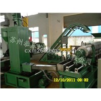 inside and outside the shielded cable material granulator