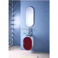 round PVC bathroom cabinet 6110