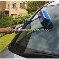 telescopic flow through car and caravan washing brush