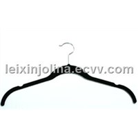 velvet lady hanger with indent position