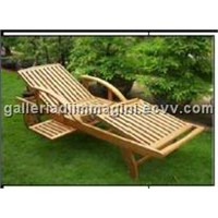 Long garden chair
