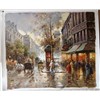 Paris Street Oil Painting on Canvas 100% Hand-made PS008
