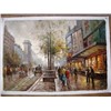 Paris Street Oil Painting on Canvas 100% Hand-painted PS008