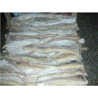 Skinless Boneless Dried Salted Cod Fillet Fish Food