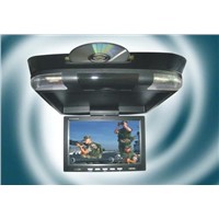 10.6 inches roof mount LCD car monitor with DVD player / flip down car DVD player