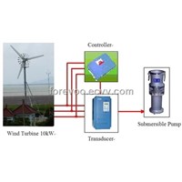 10kw Wind Turbine for Wind Water Pumping System- Horizontal Axis Type