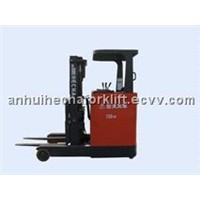 1.6 TON ELECTRIC REACH FORKLIFT