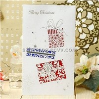 2011 New Arrival Special Christmas Gift Greeting Card With Beautiful Logo