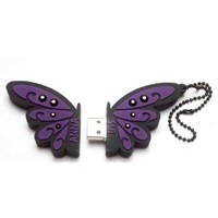 2GB butterfly cartoon usb for promotional gift!