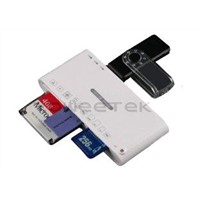 3 ports USB Hub 61 in 1 USB Memory Card Reader Combo (ZW-42001)