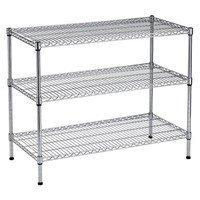 3-tier wire shelf|Chrome wire shelf SH-DG103