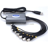 4CH/D1 Real-Time H. 264 Compression DVR (QQDVR-4CH)