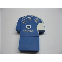 4GB T-shirt gift usb flash disk for promotion with cusotmer logo!