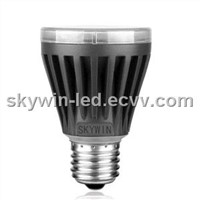 5w LED light spotlight,E26,milked glass cup