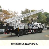 600meter truck mounted rotary table water well drilling rig