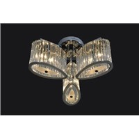 6-light 20 Luxury Crystal lamp  polished chrome  modern crystal lamp MX1127-