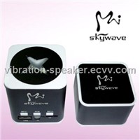 6w vibrating 2.0 speaker with FM radio and remote control
