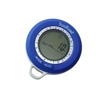 8 in 1 travel outdoor altimeter with compass, barometer, weather forecast  SR108