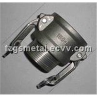 Aluminium camlock coupling (cam and groove quick coupling)