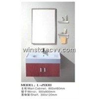Bathroom Cabinet with Elegant Design, Made of stainless steel