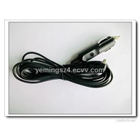 Black 8902 UL Type Cigarette Plug To Dc Or Usb Connector for digital producst