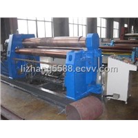 CNC steel plate rolling machine with four roller