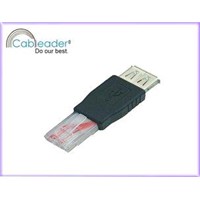 Cableader USB adapter A female-RJ45 plug
