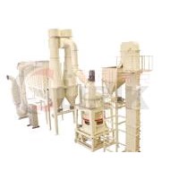 Calcite and barite grinding plant for papermaking
