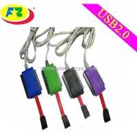 Colorful Fashion USB to SATA/IDE Converter Cable