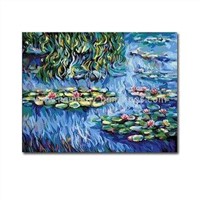 DIY painting 40*50cm 16 DIY water lily painting