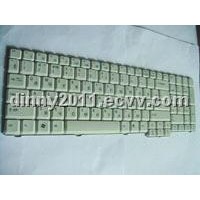 For Acer Aspire 7520 White Russian Laptop Keyboard (NSK-AFP0R 9J.N8782.P0R PK1301l0H0)