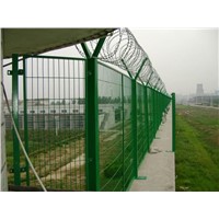 Framework wire mesh fence