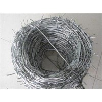 Galvanized Barbed Tape or Galvanized Barbed Wire for Woven Wires Fences
