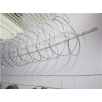 Galvanized Razor Wire or Stainless Steel Razor Barbed Wire Fence for Cottage and Society Fence